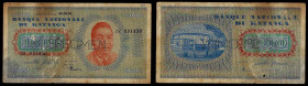 Katanga - Banque Nationale du Katanga, Specimen 1000 Francs ND (1960). Pick 10s. Fine, Tears.