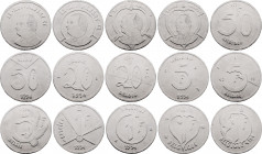 Belgium - Albert II (1993-2013), 1 Franc to 50 Francs 1994 New Series Project on Silvered Paper (Silvered Paper, 16 cm)

Proposition d'une nouvelle sé...