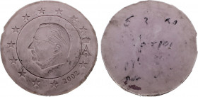 Belgium - Albert II (1993-2013), 1 Euro 2002 (06.03.1998) Silicone Mold from Luc Luycx (Silicone, 647 gr, 19 cm, 21 mm thick)

Moule en silicone de la...