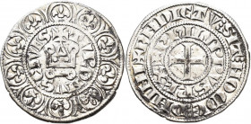 Frankreich: Philipp IV. der Schöne 1285-1314: Maille tierce l' O rond o. J. (ab 1306) mit Punkt/Kugel vor CIVIS und REX. 1,30 g. Duplessy 219c, Lafour...