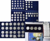 Österreich: Hübsche Sammlung österreichischer Gedenkmünzen ab 25er bis zum 500er, über 11.000 ATS Nominale. Bei den 25er und 50er ist je eine Serie pl...