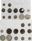 Russland: Kleines Lot mit 12 Münzen, dabei: ½ Kopeke 1912, 1 Kop. 1900, 2 Kop. 1897, 3 Kop. 1899 (2x), 5 Kop. 1872, 10 Kop. 1907+1908, 15 Kop. 1905, 2...