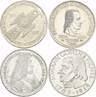 Bundesrepublik Deutschland 1948-2001: Die ersten Fünf. Von 5 DM Germanisches Museum (J. 388), über Schiller (J. 389), von Baden (J. 390) bis zum Eiche...
