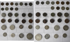 Haus Habsburg: Kleines Lot mit 29 Münzen aus der Doppelmonarchie, dabei Kreuzer, Heller, Florin oder Kronen.
 [differenzbesteuert]