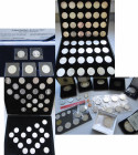 Bundesrepublik Deutschland 1948-2001: Sammlung 5 DM und 10 DM Gedenkmünzen ab Fichte, die ersten Vier (Fünf) als Neuprägungen aus 333er Silber in PP d...