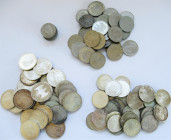 Bundesrepublik Deutschland 1948-2001: Kleines Los mit 2 DM, 5 DM und 10 DM Münzen.
 [differenzbesteuert]
