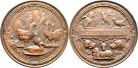 Medaillen Deutschland - Geographisch: Heilbronn: Bronzemedaille o. J. (1912), geprägt bei Mayer&Wilhelm, Stuttgart, Ehrenpreis der Süddeutschen Tierbö...
