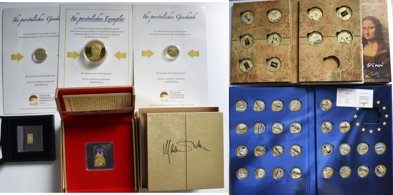Medaillen Deutschland - Personen: Dietrich, Marlene: Gold Medaille 2021 zum 120....