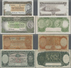 Australia: Commonwealth of Australia lot with 4 banknotes, comprising 10 Shillings = ½ Pound ND(1939-52) signature Armitage & McFarlane (P.25b, F-), 1...
