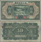 China: Provincial Bank of the Three Eastern Provinces 10 Yuan 1929 with place of issue on back: THREE EASTERN PROVINCES, P.S2964a, still nice conditio...