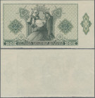 Hungary: Magyar Nemzeti Bank 2 Pengö 1940 uniface reverse proof, P.108p, unfolded with a few soft crinkles in the paper, Condition: aUNC/UNC.
 [diffe...