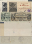 Deutschland - Notgeld - Baden: Haslach, Stadtgemeinde, 100 Mrd. Mark, 23.10.1923, mit Stempel B, Erh. III, dito, 500 Mrd. Mark, 12.11.1923, Erh. II, d...
