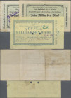 Deutschland - Notgeld - Bayern: Aschaffenburg, Wilhelm Arnold A.-G., 50 Mrd. Mark, 25.10.1923, lochentwertet, Erh. III-, dito, Kleiderfabrik August Vo...