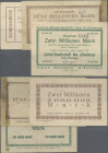 Deutschland - Notgeld - Rheinland: Unter-Eschbach, Actien-Gesellschaft des Altenbergs Vieille Montagne, 2 Mio. Mark, 9.8. - 1.9.1923, Erh. III, 10 Mio...