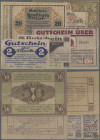 Deutschland - Notgeld - Sachsen: Dresden, Gemeinschaftsausgabe der Dresdner Industrie, 2, 5, 10, 20, 50 Mark, 12.11.1918, entwertet mittels Perforatio...