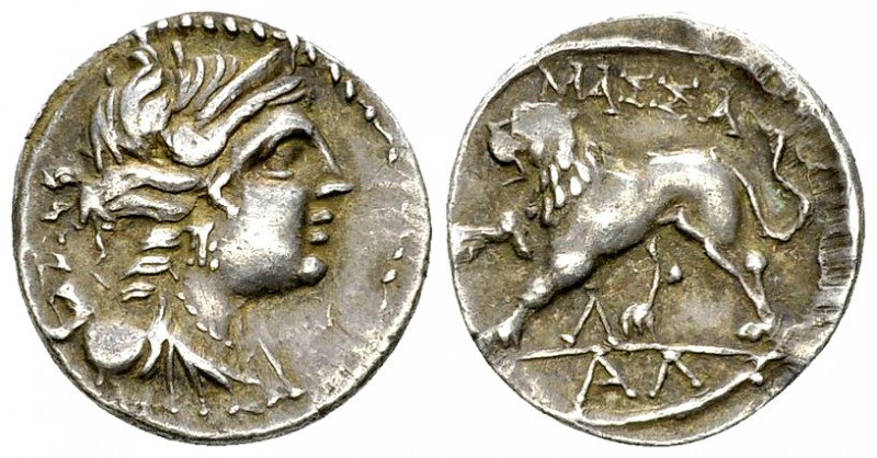 Massalia AR Drachm, c. 150-100 BC 

Gaul, Massalia . AR Drachm (16-17 mm, 2.65...