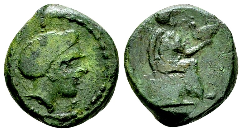 Terina AE14, c. 350-275 BC 

Bruttium, Terina . AE14 (3.01 g), c. 350-275 BC....