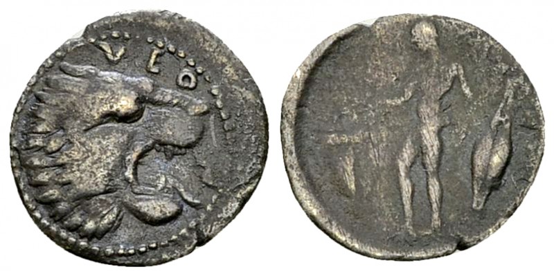 Leontinoi AR Litra, c. 450-440 BC 

Sicily, Leontinoi . AR Litra (13-14 mm, 0....