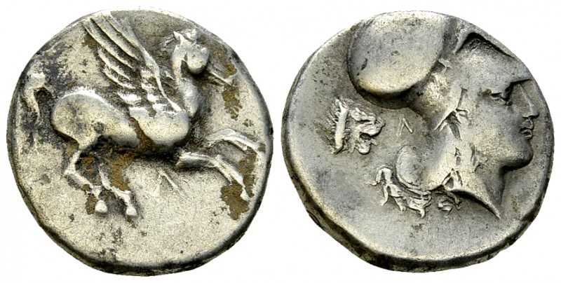Leucas AR Stater, c. 350-320 BC 

 Acarnania, Leucas. AR Stater (20 mm, 8.36 g...
