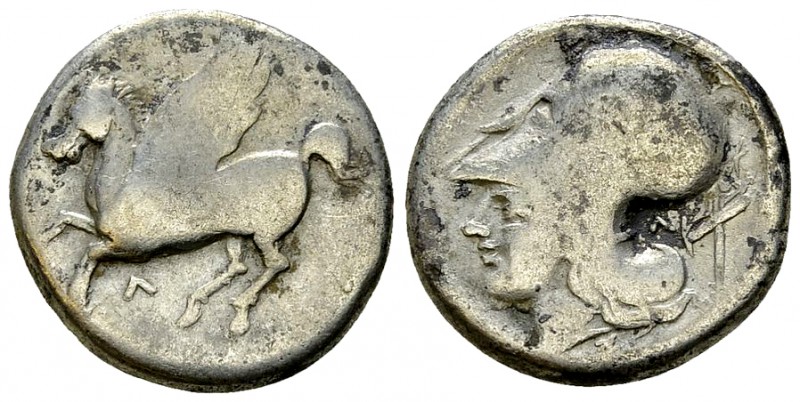 Leucas AR Stater, c. 350-320 BC 

 Acarnania, Leucas. AR Stater (20 mm, 8.14 g...