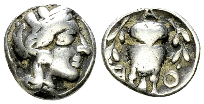 Athens AR Hemidrachm, c. 454-404 BC 

Attica, Athens . AR Hemidrachm (12-13 mm...