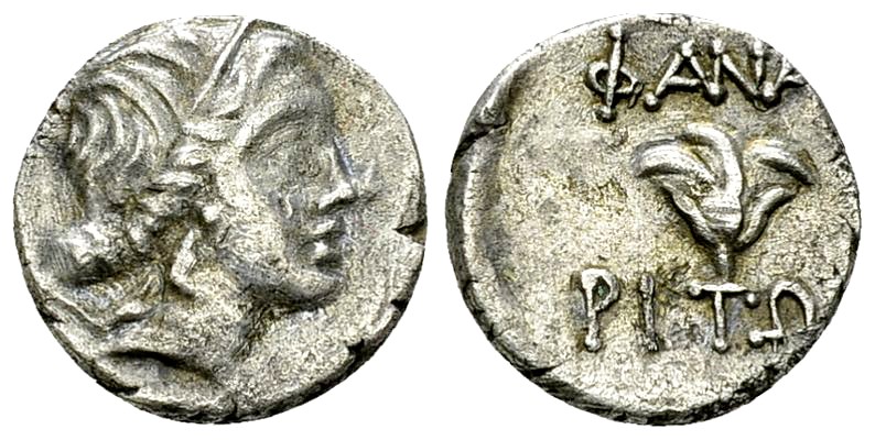 Phanagoreia AR Tetrobol, c. 109-105 BC 

Cimmerian Bosporus, Phanagoreia . Tim...