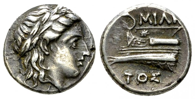 Kios AR Hemidrachm, c. 345-315 BC 

Bithynia, Kios . AR Hemidrachm (13 mm, 2.5...