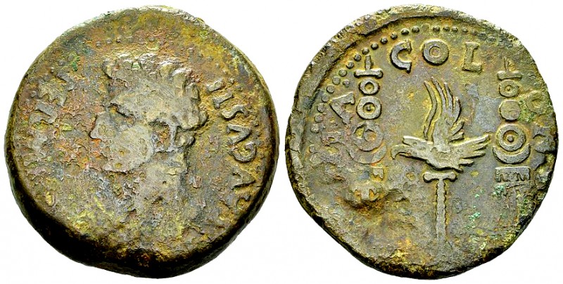 Augustus AE Dupondius, Colonia Patricia 

 Augustus (27 BC-14 AD). AE Dupondiu...