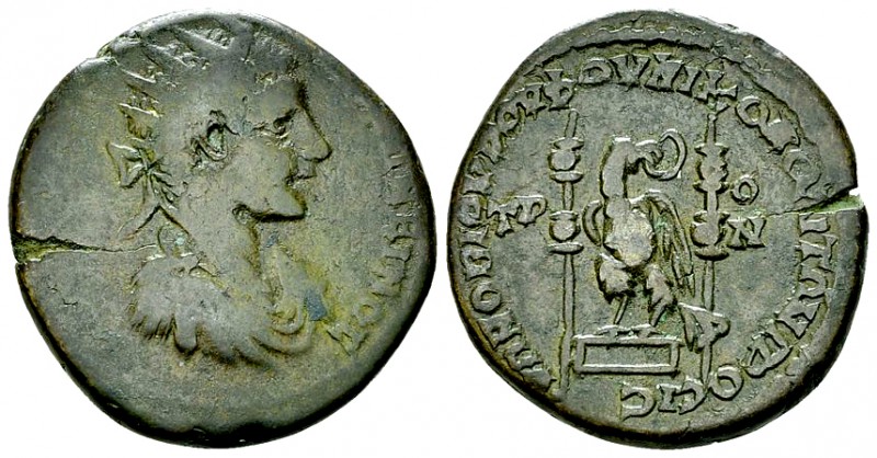 Elagabalus AE26, Nikopolis ad Istrum 

 Elagabalus (218-222 AD). AE26 (10.55 g...