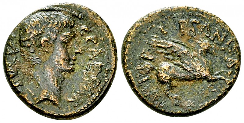 Caligula AE21, Corinth 

 Caligula (37-41 AD). AE21 (6.69 g), Achaea, Corinth,...