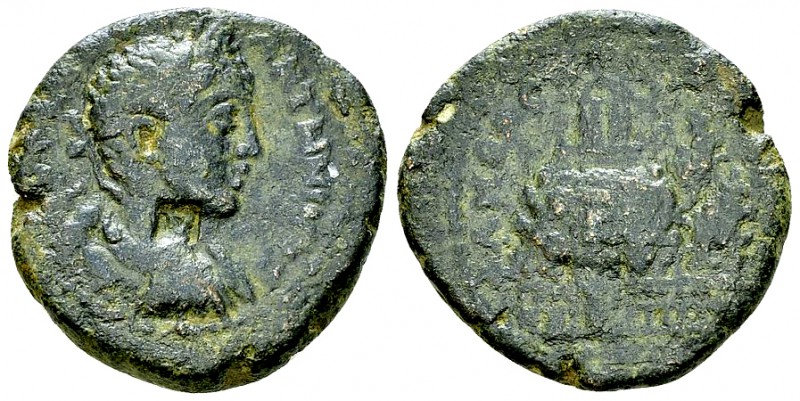Elagabalus AE24, Neapolis 

 Elagabalus (218-222 AD). AE24 (9.73 g), Samaria, ...