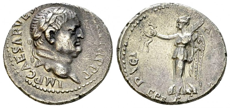 Vespasianus AR Denarius, Ephesus mint 

 Vespasianus (69-79 AD). AR Denarius (...