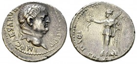 Vespasianus AR Denarius, Ephesus mint 

 Vespasianus (69-79 AD). AR Denarius (16-17 mm, 3.22 g), Ephesus, 71 AD.
Obv. IMP CAESAR VESPAS AVG COS III...