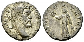 Septimius Severus AR Denarius, very rare 

 Septimius Severus (193 - 211 AD). AR Denarius (17 mm, 3.23 g), Alexandria.
Obv. IMP CAE L SEP SEV PERT ...