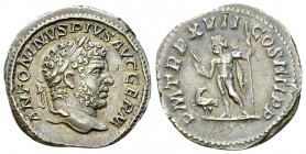 Caracalla AR Denarius, Jupiter reverse 

 Caracalla (198-217 AD). AR Denarius (19 mm, 3.48 g), Rome, c. 214 AD.
Obv. ANTONINVS PIVS AVG GERM, Laure...