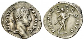 Severus Alexander AR Denarius, Mars reverse 

 Severus Alexander (222-235 AD). AR Denarius (19-20 mm, 2.86 g), Rome, 228 AD.
Obv. IMP SEV ALEXAND A...