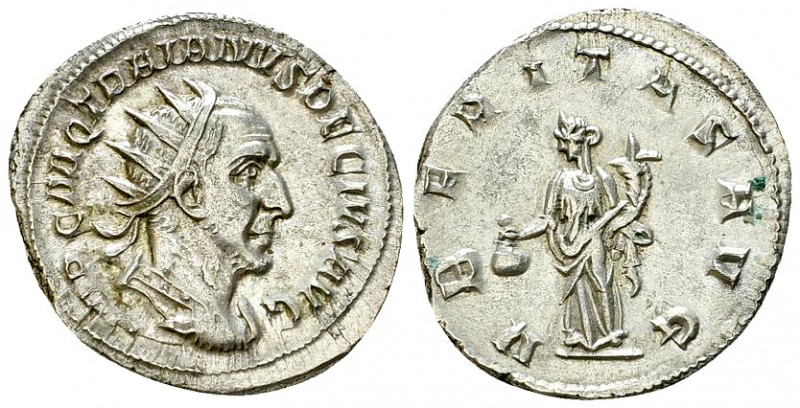 Traianus Decius AR Antoninianus, Uberitas reverse 

 Traianus Decius (249-251 ...