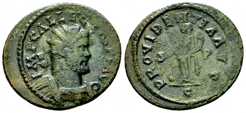 Allectus AE Antoninianus, Camulodunum 

 Allectus , Romano-British Usurper (29...