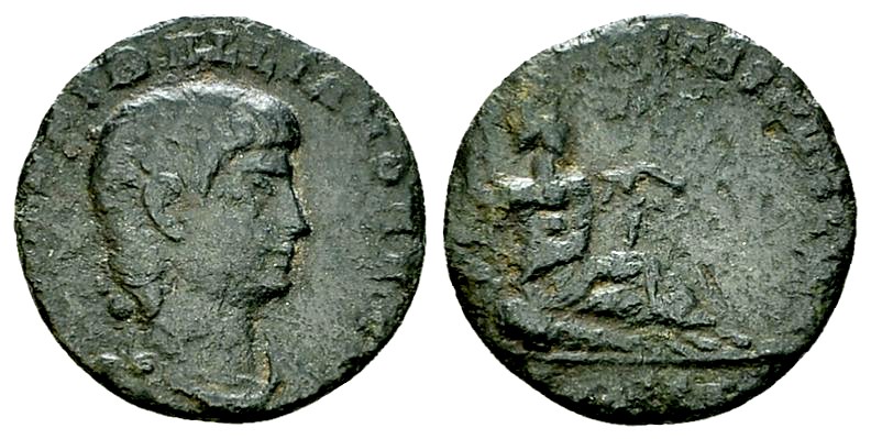 Hannibalianus AE Nummus, rare 

 Hannibalianus (335-337 AD). AE Nummus (1.10 g...