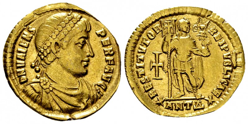 Valens AV Solidus, Antioch 

 Valens (364-378 AD). AV Solidus (20-21 mm, 4.24 ...