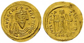 Phocas AV light weight Solidus, very rare 

 Phocas (602-610 AD). AV light weight Solidus of 23 siliquae (22 mm, 4.26 g), Constantinople, officina Θ...