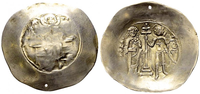 John II Comnenus EL Aspron Trachy 

 John II Comnenus (1118-1143 AD). EL Aspro...