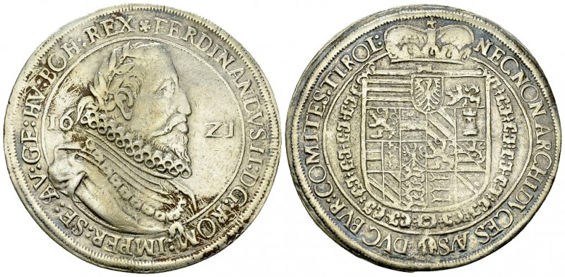Ferdinand II, AR Taler 1621 

RDR. Ferdinand II. (1619-1637). AR Taler 1621 (4...