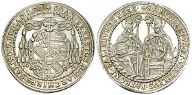 Salzburg, AR 1/2 Taler 1694 

 Salzburg . Johann Ernst von Thun und Hohenstein (1687-1709). AR 1/2 Taler 1694 (34 mm, 14.63 g).
HZ 2183.

Felder ...