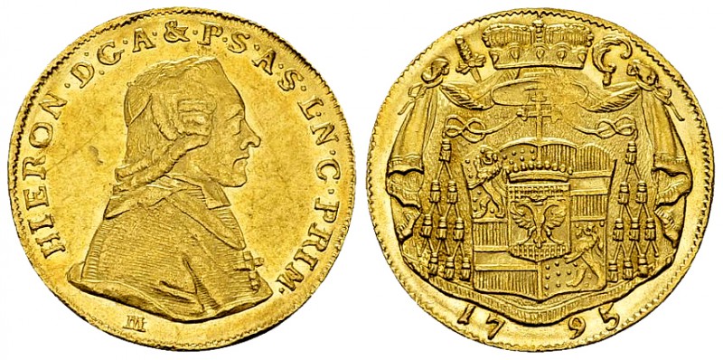 Salzburg, AV Dukat 1795 

Salzburg, Erzbistum. Hieronymus Graf Colloredo (1772...
