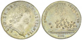 Louis XV, AR Jeton 1731 

France, Royaume. Louis XV (1715-1774). AR Jeton 1731 (29 mm, 7.85 g), secrètaires du Roi.
Feuardent 335.

Presque super...