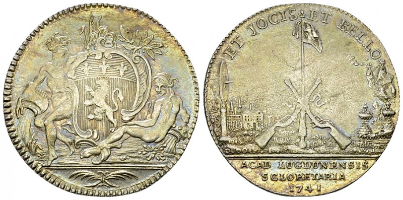 France, AR Jeton 1741 

France, Lyon. AR Jeton 1741 (29-30 mm, 8.51 g), Arqueb...