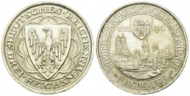 Weimarer Republik, AR 3 Reichsmark 1931 A, Magdeburg 

Deutschland, Weimarer Republik . AR 3 Reichsmark 1931 A (15.01 g). Magdeburg.
AKS 89.

Vor...