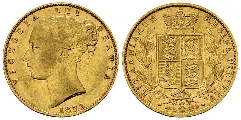Victoria AV Sovereign 1873, die number 23 

Great Britain. Victoria (1837-1901...