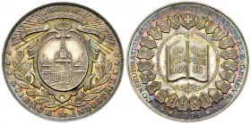 Genf, AR Medaille 1896 

Schweiz. Genf , Kanton. AR Medaille 1896 (37 mm, 22.08 g). Exposition Nationale Suisse.

Unberührtes Prachtexemplar mit h...